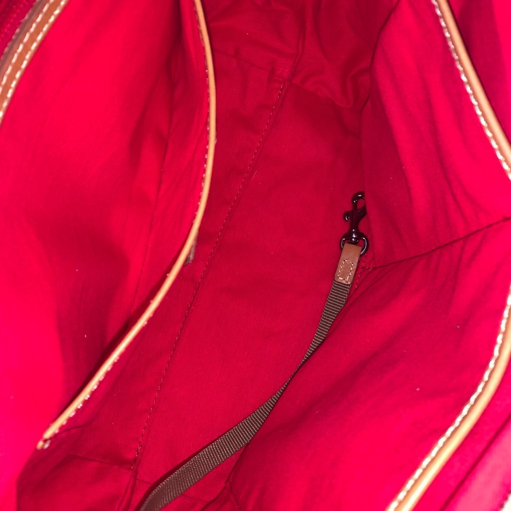 Dooney & Bourke Nylon Pink Siesta Key Devon Tote - Picture 13 of 16